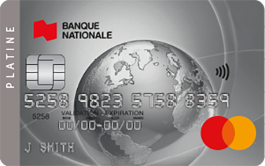 Platine Mastercard Carte De Crédit Voyage | Banque Nationale